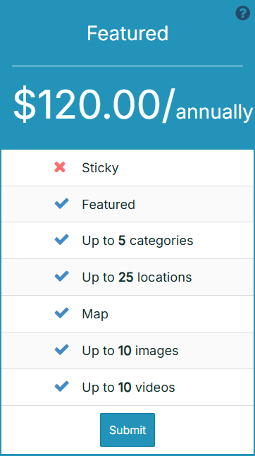 Featured Listing